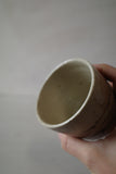 Foraged clay shino cup #2